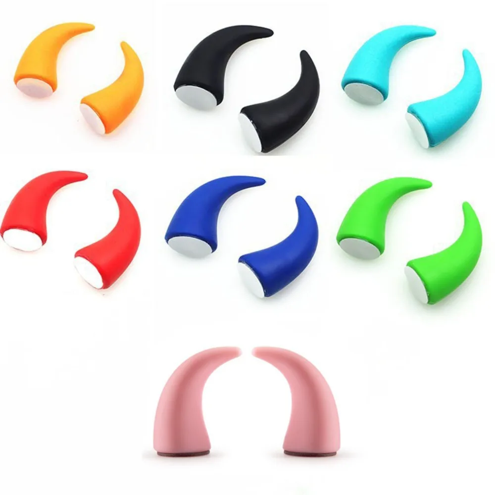 Steering Wheel Decoration Cow Horn Ornament 2pcs