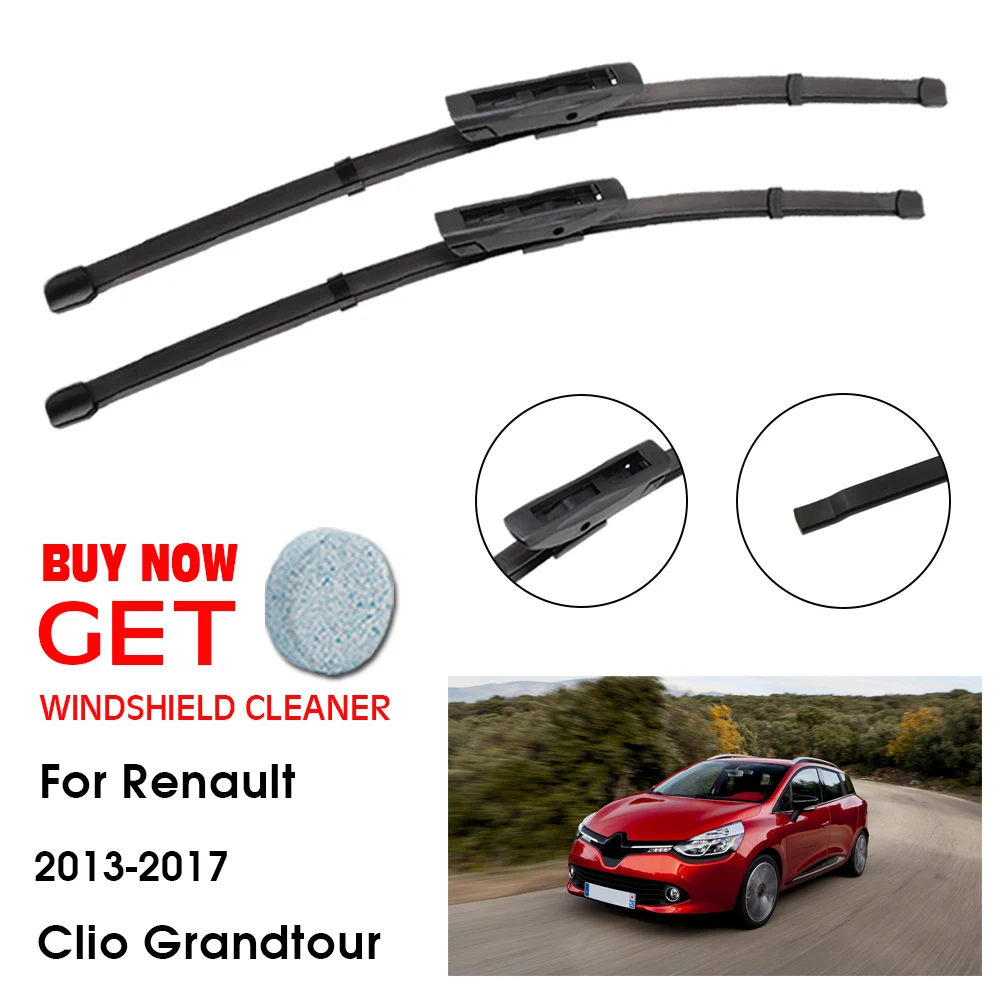 Tergicristallo Per Renault Clio Grandtour 26 "+ 14" 2013-2017 Lavavetri Anteriore Parabrezza Tergicristalli Accessori Per Spazzole