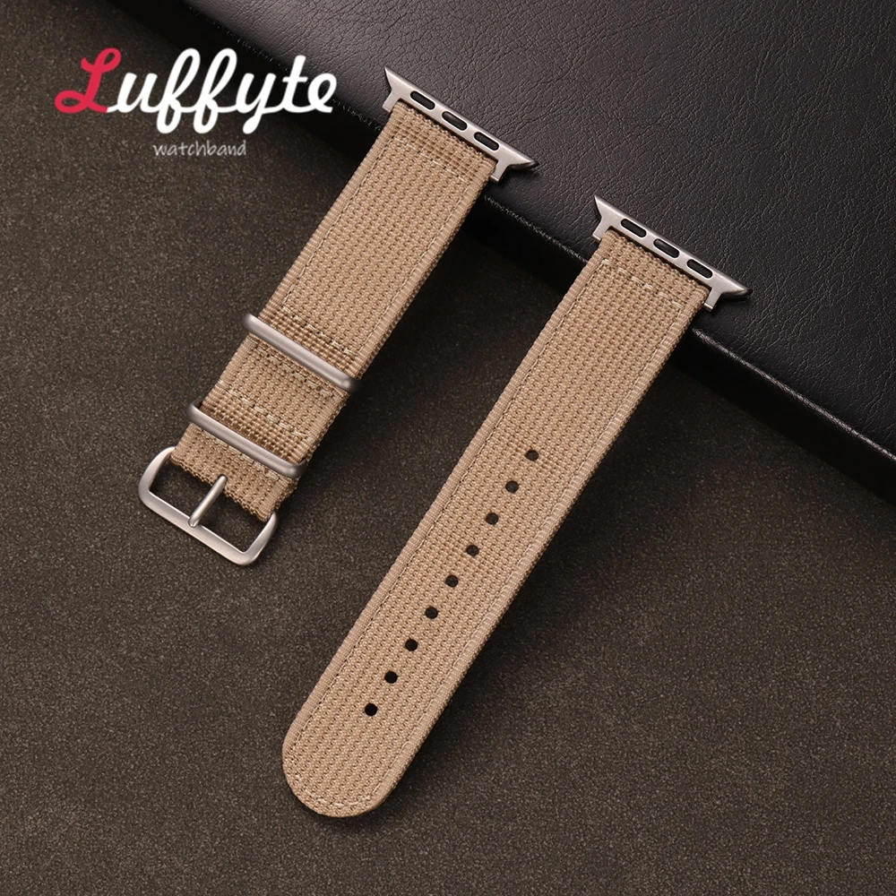 Sportarmband Nylon-Uhrenarmbänder für iwatch 38/40/41/42/44/45/46/49 mm Lässige Uhrenarmbänder für Apple Watch 1–10 Ultra SE 2 – Detail 12