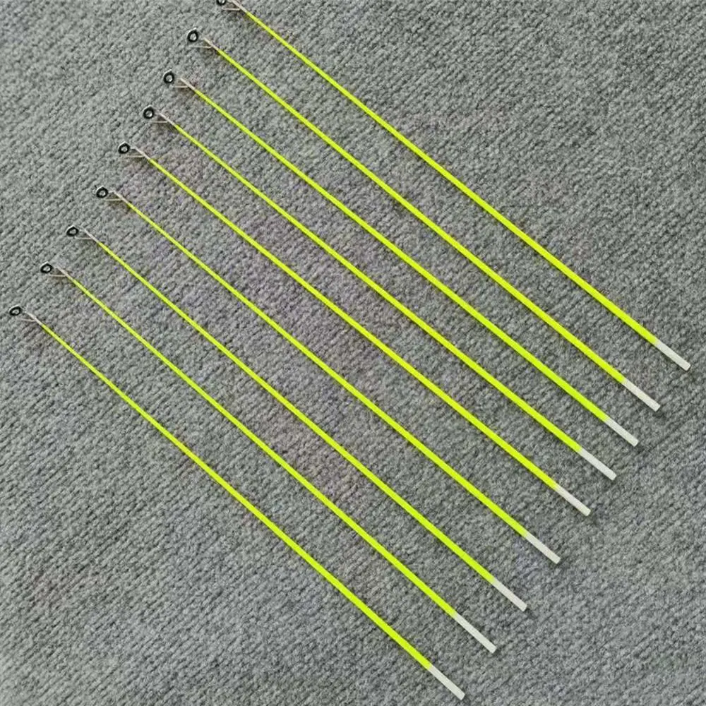 Fishing Rod With Top Ring Winter Retractable Carbon Fiber Portable 40cm Fiberglass Ice