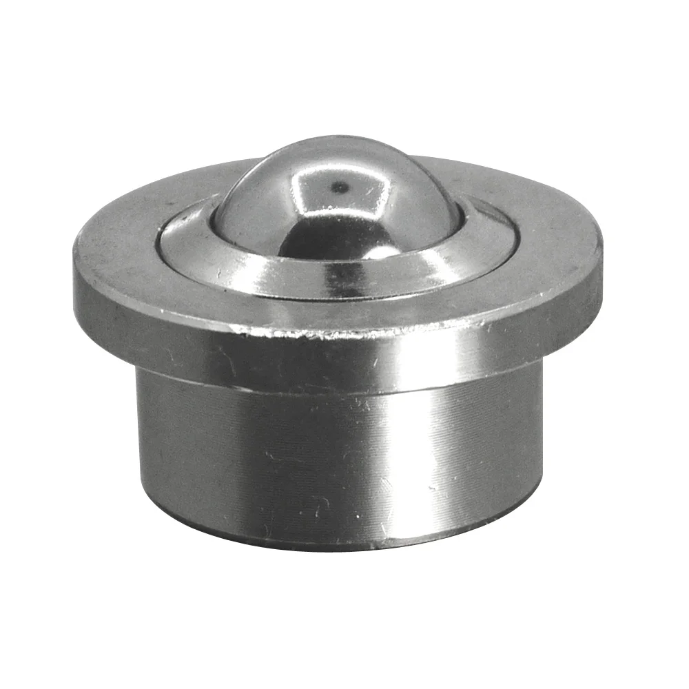 

SP-15 Machined Steel Heavy Duty Ball Transfer Unit Press Drop-in Stud Roller Conveyor Table Ball Bearing Caster