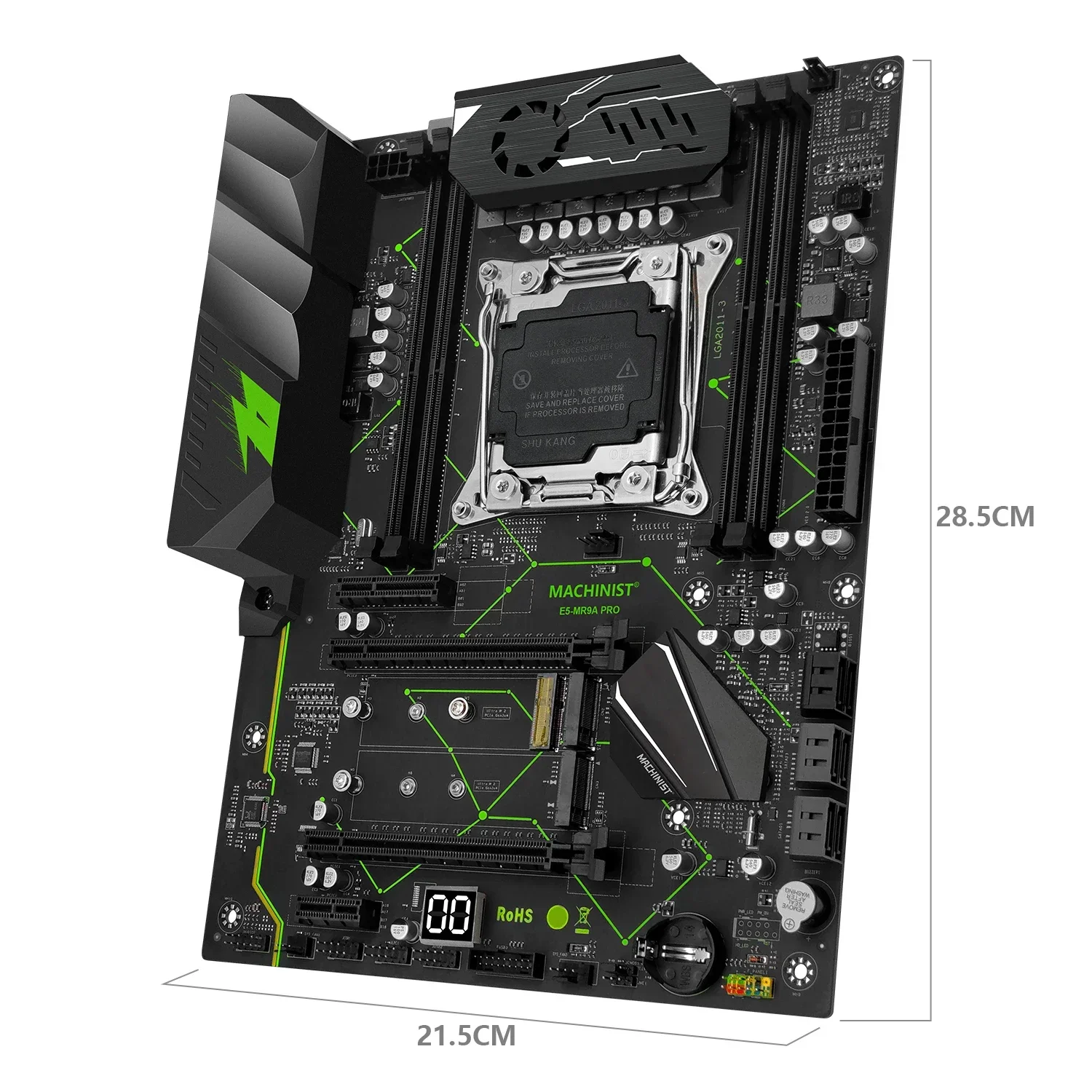MACHINIST X99 MR9A PRO 마더보드 콤보, LGA, 2011-3, 제온, E5 2698 V3, CPU, DDR4 2X8=16GB, RAM, 2666MHz, 메모리 USB 3.0 포함