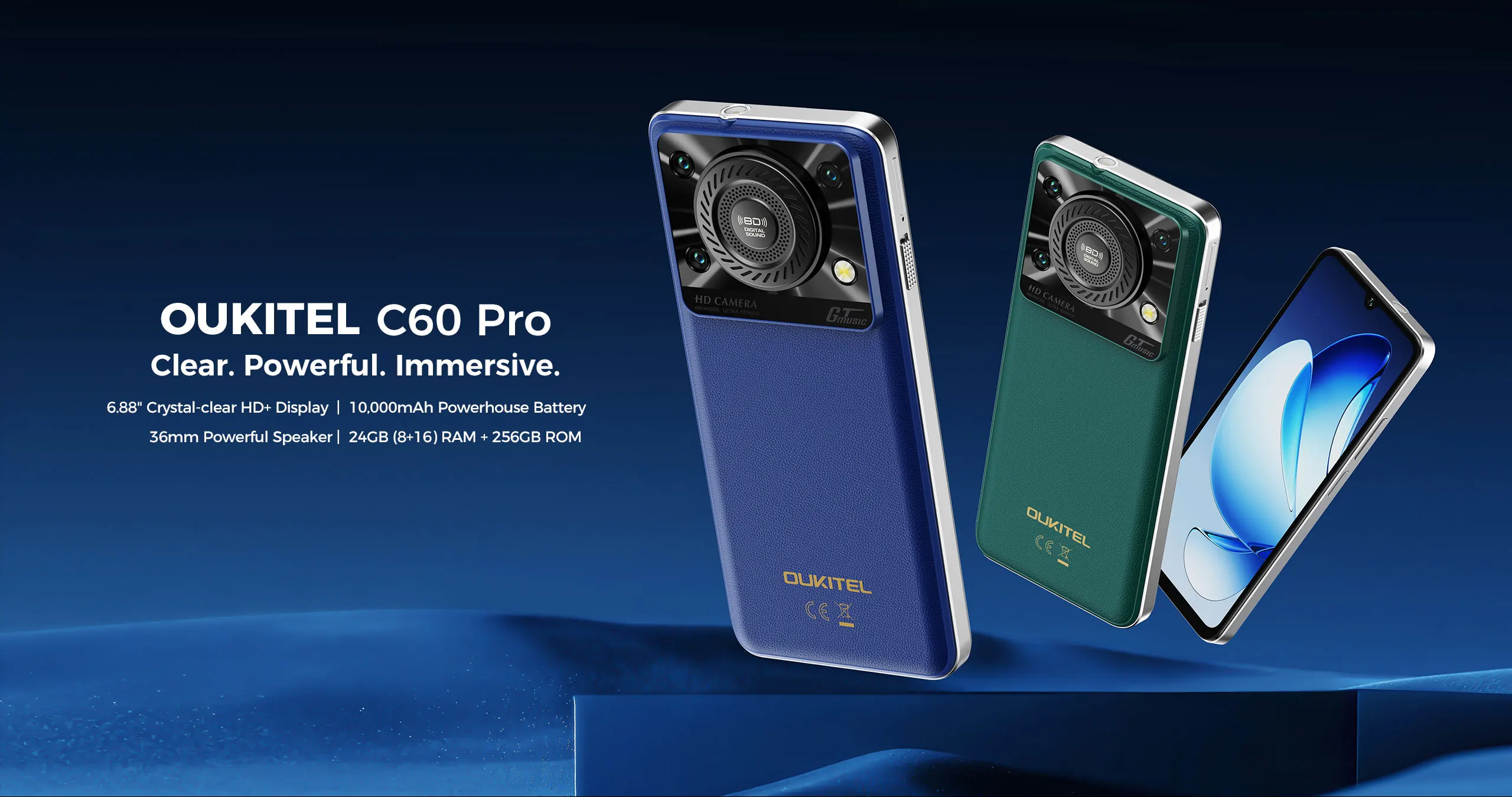 OUKITEL C60 PRO SIMフリー スマートフォン24GB+256GB Amazon.com: OUKITEL C60 PRO Android 15 Cell Phone Unlocked