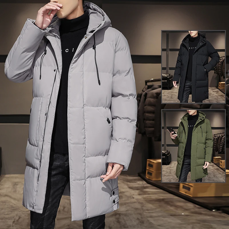 Winter Parkas Men Thick Warm Jacket Coats Plus Size 8xl 7xl 6xl Casual Warm Padded Cargo Jacket Male Long Windbreak Outerwear 3
