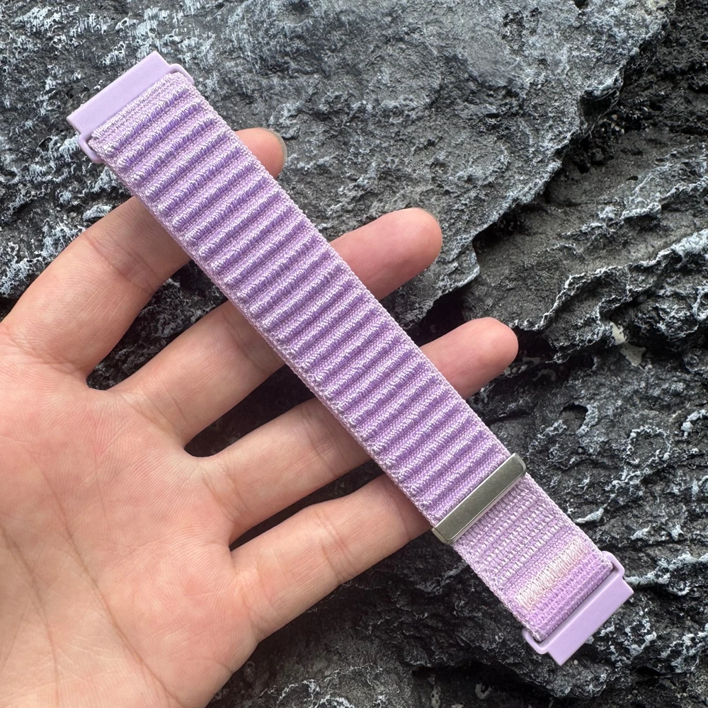 Breathable Nylon Sports Watch Strap, 20mm