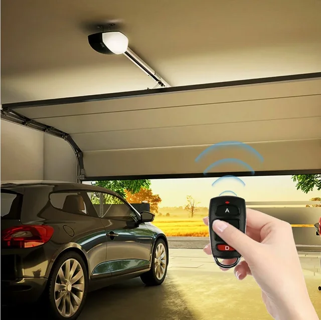 Duplicator 433 Mhz Universal Garage Door Control Remote Control Fixed Learning Code Clone Self-copying Automation For Gates 4