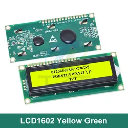 16x2 Character LCD Display Module with I2C Interface (LCD1602 Green)