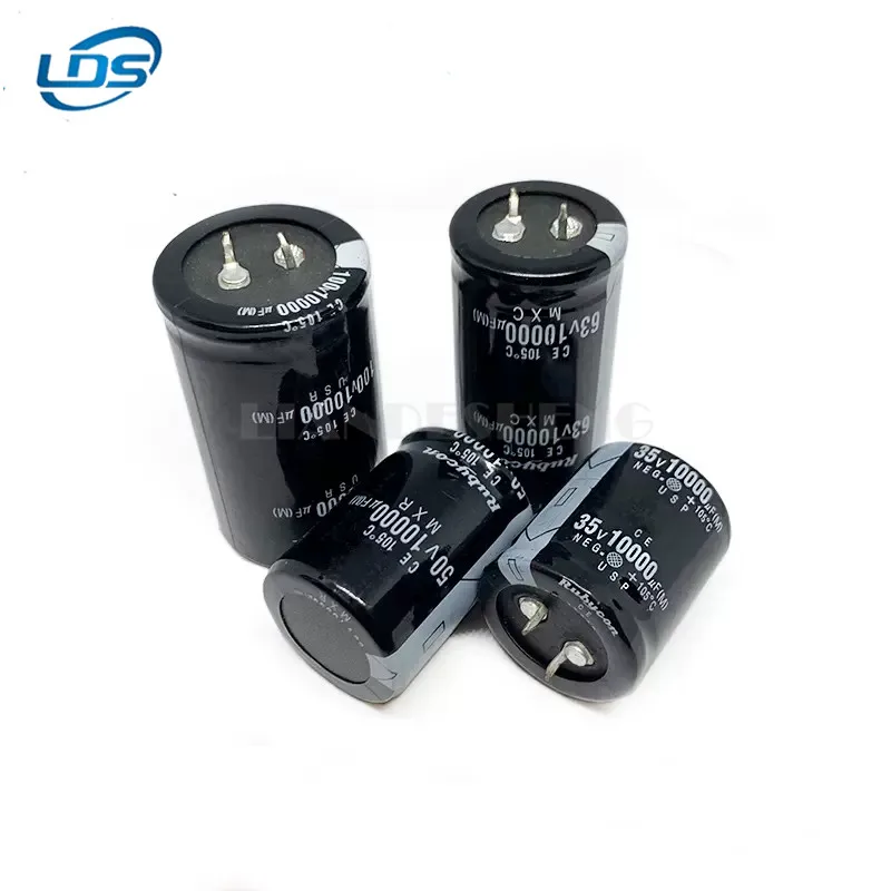 

1pcs OX horn Capacitor 100V 3300UF Size 25X50 35X35 Aluminum electrolytic capacitor 3300UF 100V 25X50 35X35 LS series