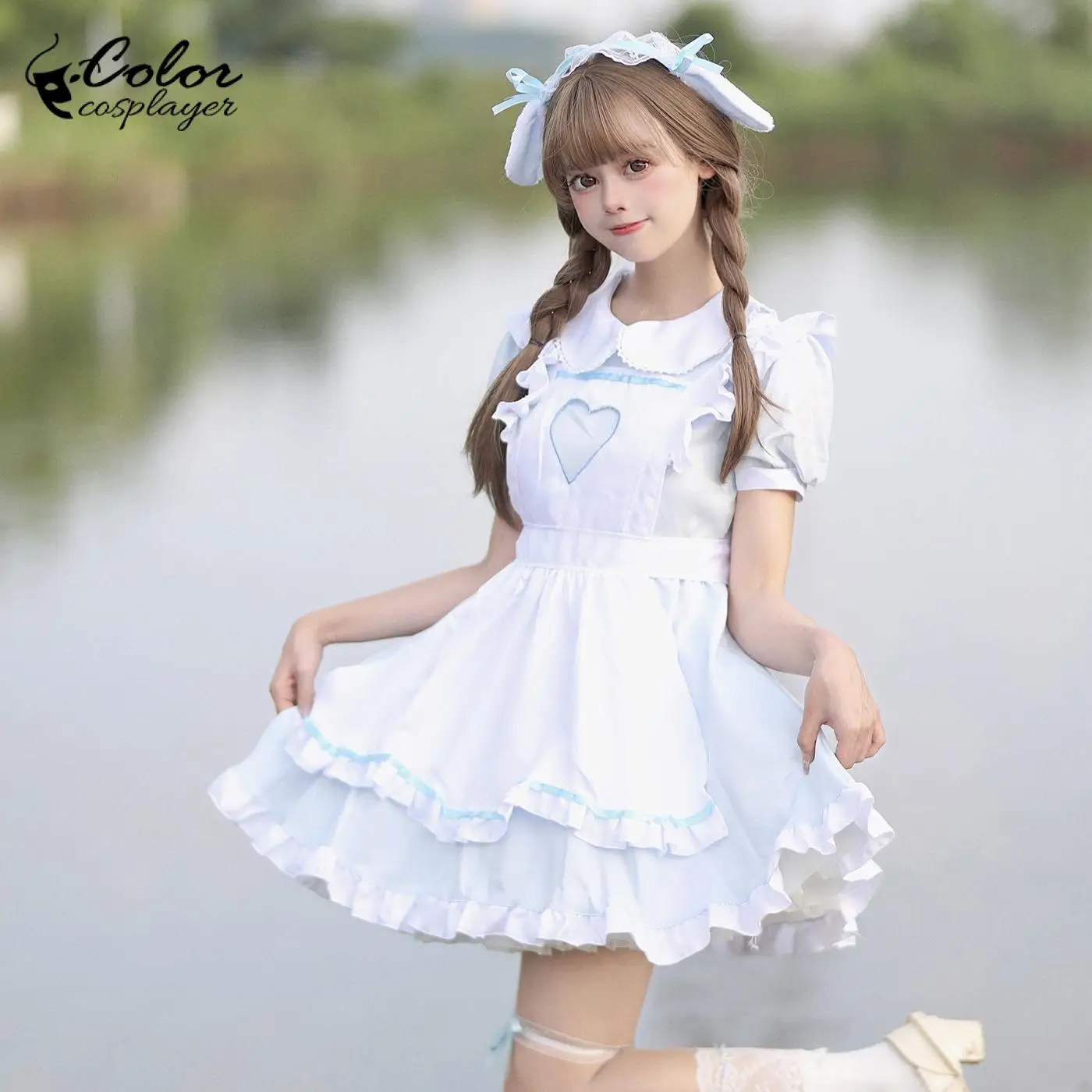 Lolita Cosplay Costumes For Women Girls Party Outfit Color Cosplayer Dress Maid Suits