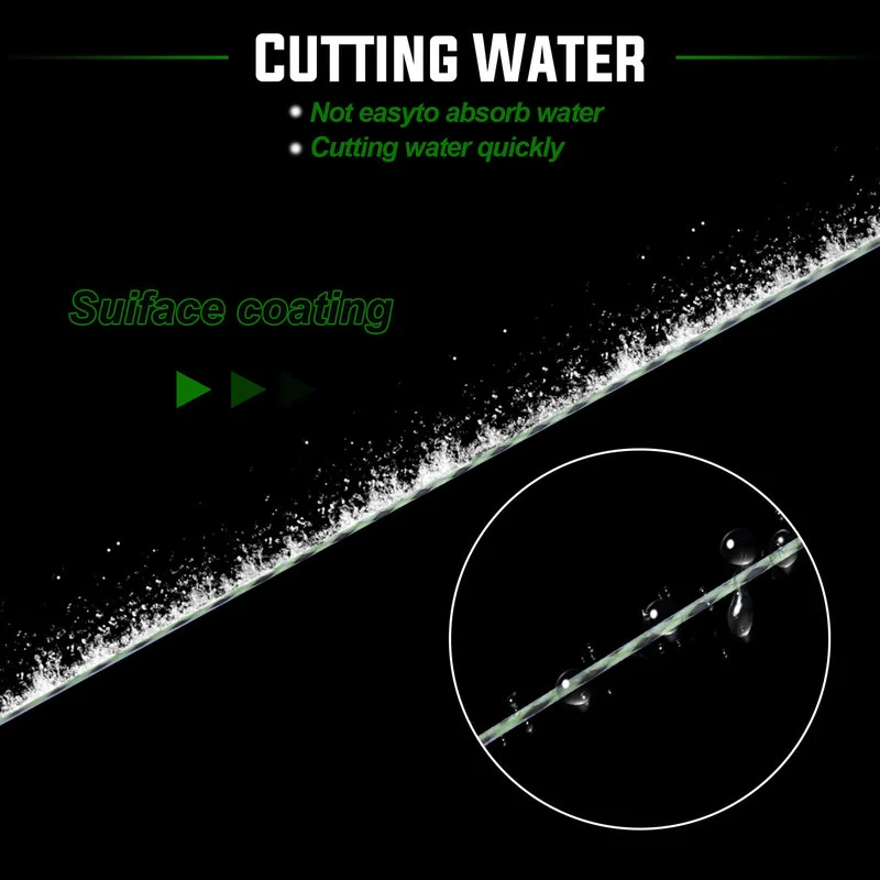 150M 350M PE Braid Fishing Line 4 Strands Speckled Multifilament Fishing Line Super Strong PE Invisible
