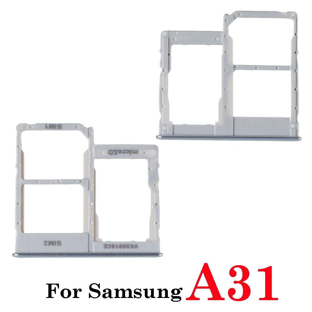 1Pcs SIM Card Chip Tray For Samsung Galaxy A31 A315F Dual Micro SD