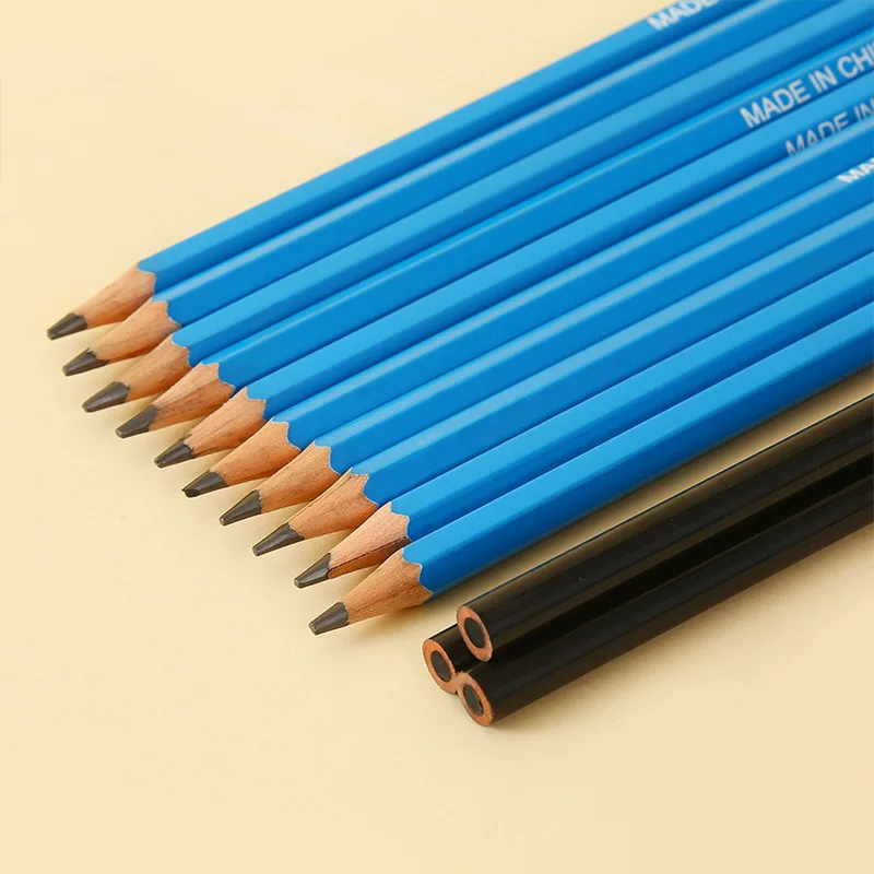 6pcs Drawing Pencil 2B 4B 8B Pencil Art Drawing Pencil Painting Supplies