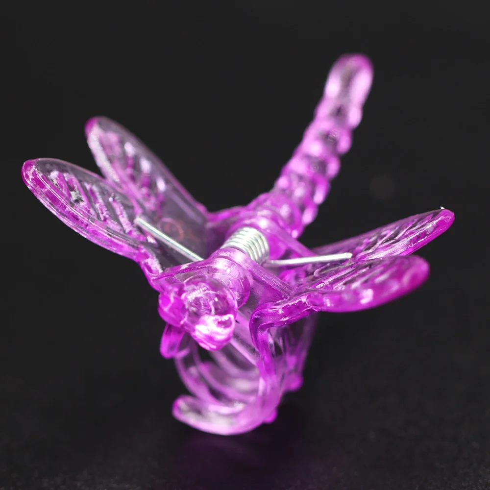 Orchid and Flower Support Clips - Decorative Dragonfly & Butterfly Design (18-48 Pack)