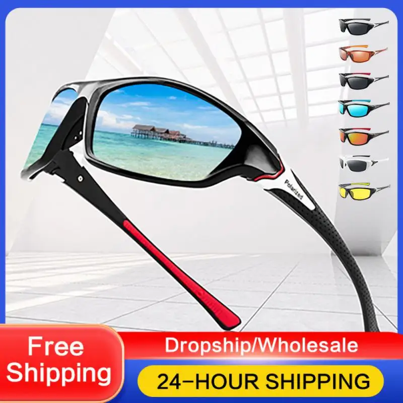 Polarized Fishing Sungla Men Women Sun Gla Cycling Gla Camping Driving Eyewear Blackout Goggles UV400_voghion.com