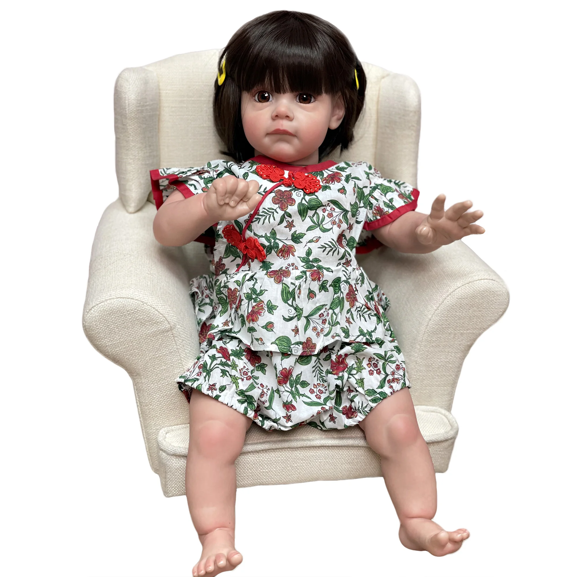 20 Pollici Dipinto Maggie Bebe Reborn Girl Handmade Realistico Real Art Reborn Dolls 3D Painted Skin Bambole Appena Nate Muecas Reborn