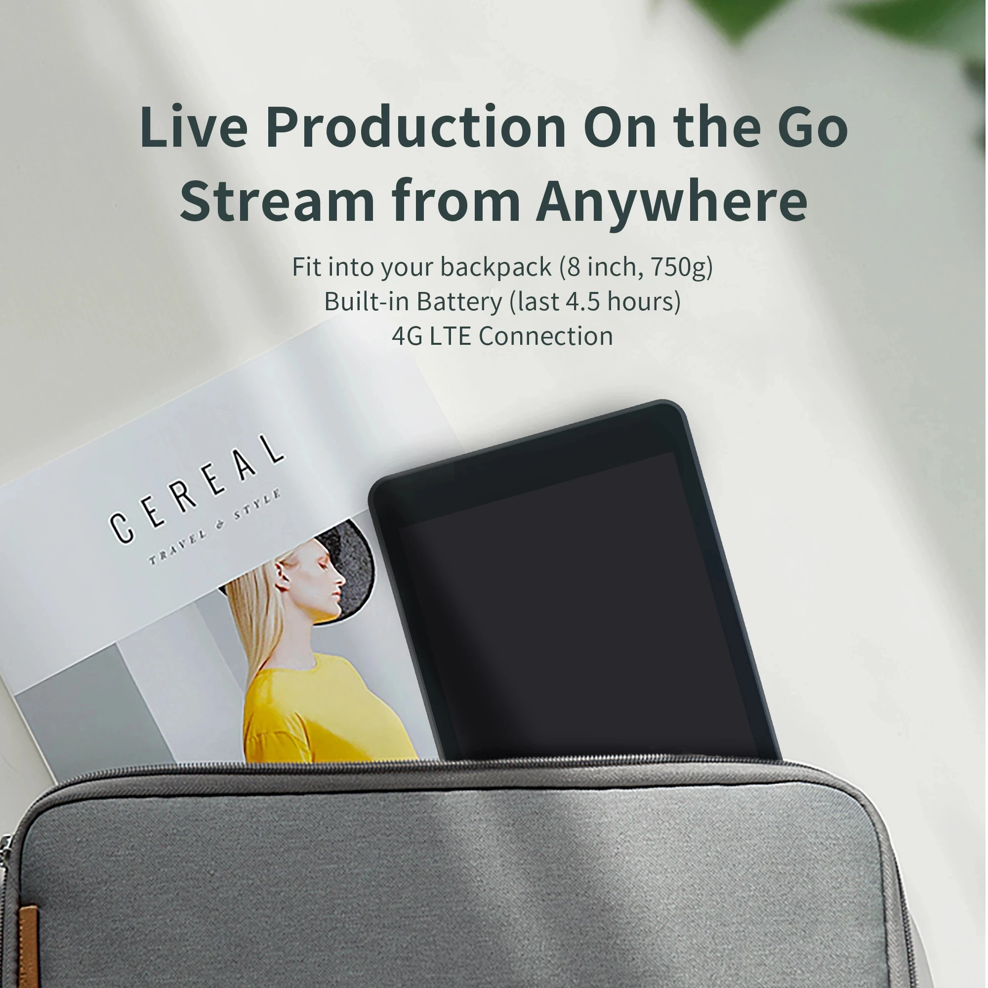 Description Picture 4 of itemYOLOLIV YoloBox Pro Streamer Switcher Monitor ortable Multi-Camera Encoder / All-In-One Multi-Cam Live Streaming Switch System