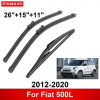 1/2/3/4/6PCS Car Wiper For Fiat 500L 2012-2020 Front Rear Wiper Blades Brushes Auto Accessories 2013 2014 2015 2016 2017 2018 1