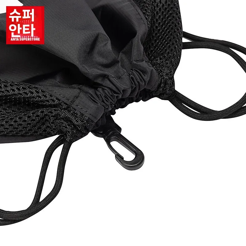 안타 슈퍼 다기능 드로스트링 백 방수 스포츠 백팩 192621141U 사각형 유니섹스 소프트 팩 사계절용