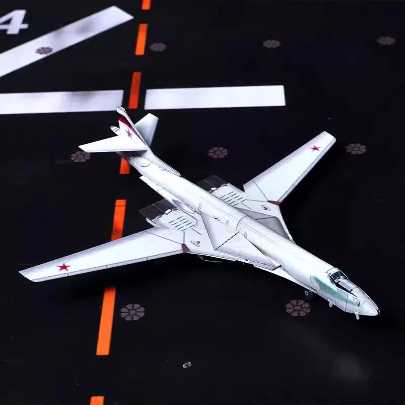 

Tu-160 bomber 3D metal assembled model puzzle difficult handmade ornaments diy