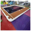 Stock  Australia 13Ft/4m EVA Non-slip Inflatable Floating Ocean Sea Swimming Pool Island Dock Platform With Net For Yacht Boat 4