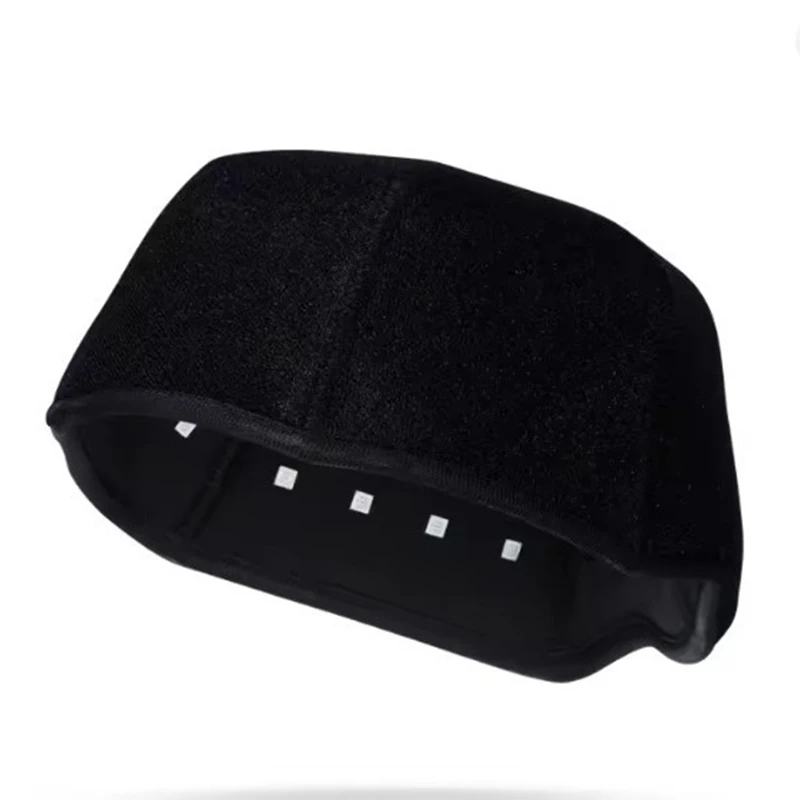 Cappello per terapia con luce LED rossa a infrarossi vicini da 660 nm e 850 nm per la crescita dei capelli, per prevenire la caduta dei capelli, rilassamento della testa, sollievo del cuoio capelluto_voghion.com