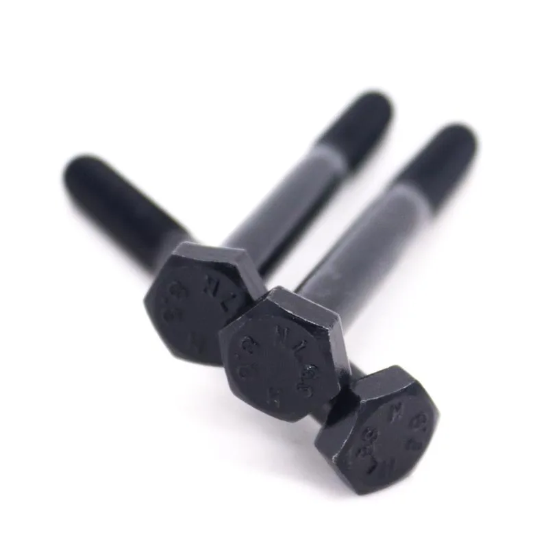 1/10pcs M6 M8 M10 M12 M14 M16 Black Grade 12.9 Alloy Steel Metric 