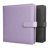 A5 3 Ring Glitter PU Leather Binder with Magnetic Buckle Refillable 4×6 Photo Album Notebook Stationery 6