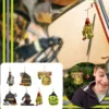 Creative Firefighter Fireman Pendant Ornament Keychain Personalized Christmas Tree Home Decoration Firefighter Decoration 2