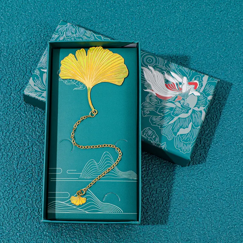 Chinese Style Handmade Book Mark Golden Rose Lotus Flower Bookmarks Reading Marker for Book Lover Gifts for Friend Collection - Image 14