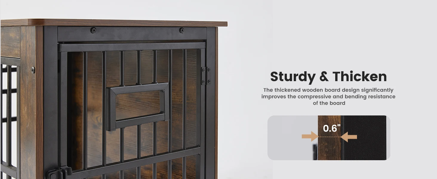 furniture dog crate