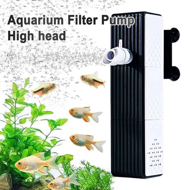 5/12/18/25w ถังกรองปลาน้ํารอบสาม-In-One ในตัวขนาดเล็ก Aquarium ระบบกรองออกซิเจนปั๊ม Mute 1