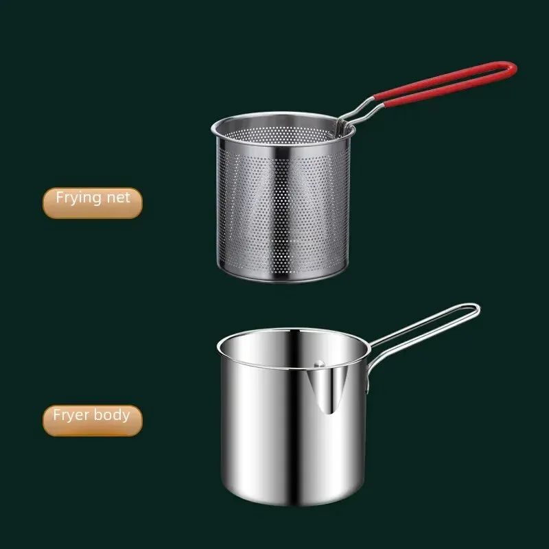 304 thick pot body [silicone handle blue leakage]]
