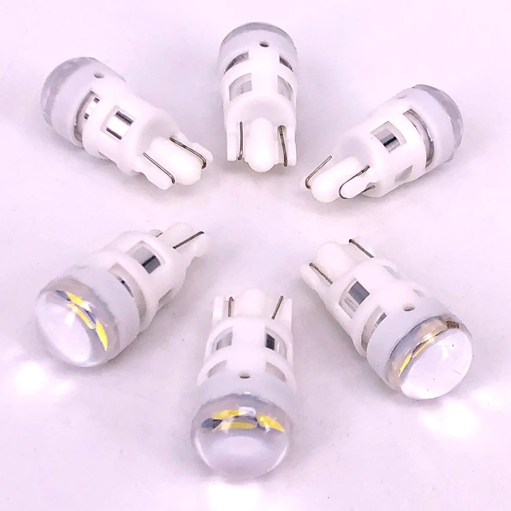 LED �ڵ��� �� ���̵� ����Ʈ ��Ŀ ����, �ڵ� ���� ���� ���� ��ȣ�� ����, T10 2835 3 Smd W5w Wy5w, 100 ��