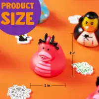 18 PCS Halloween Novelty Rubber Duck,Classic Duck Great for Halloween Party,Baby Bath,Halloween Themed Pool Bathtime Toy for kid 2