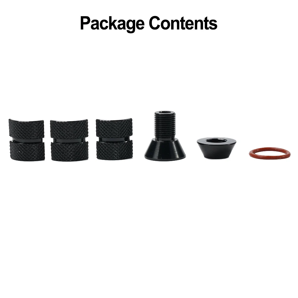 

Bike Headset Fork Plug, Swell Hanging Ultra light Head Bowl Nut for Carbon Fiber Forks, High Strength and Reusable, CNC Finished
