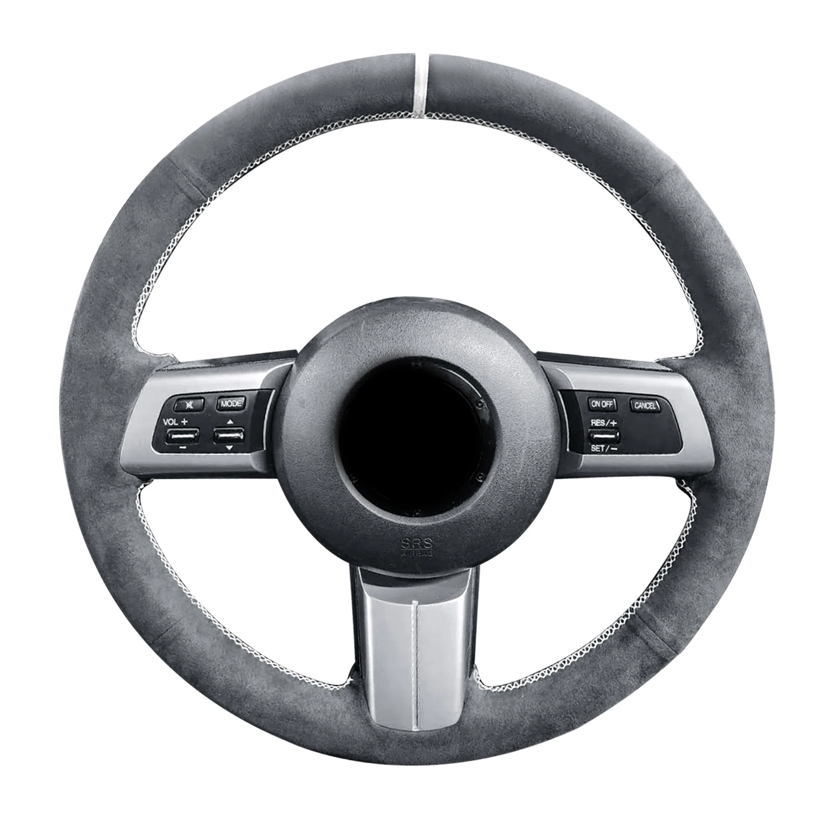 Alfanxi Coprivolante Alcantara A Punto Mano Compatibile Con Mazda Mx-5 Miata Rx-8 Cx-7 2007-2013