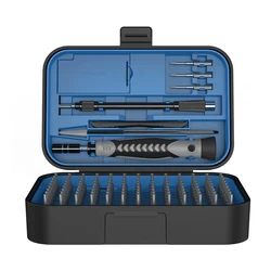 Professional 130 - in - 1 Magnetic Precision Screwdriver Set (Blue)