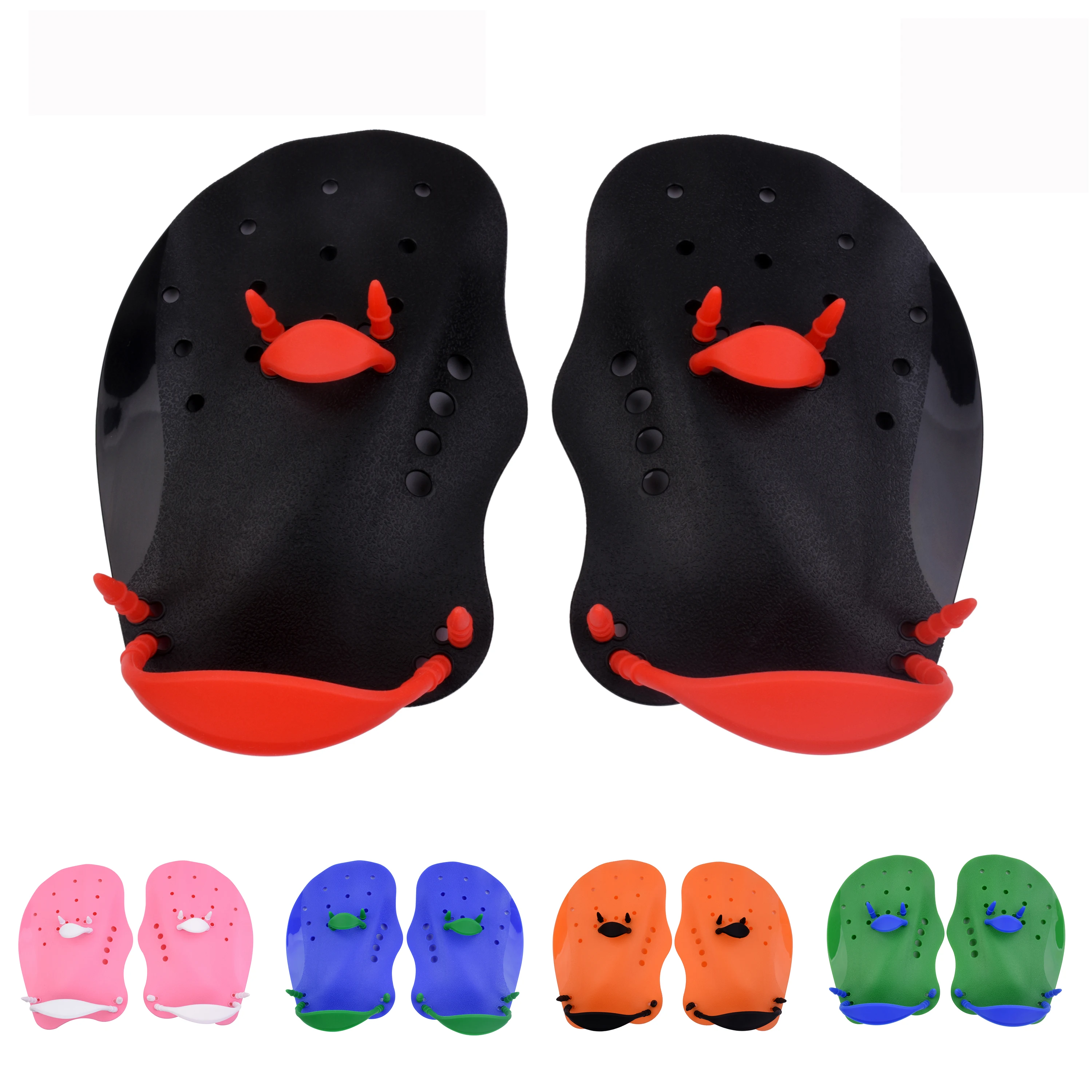 Swimming Fins Paddling Palm Children Adult Freestyle Paddling Training Fins Professional Swimming Equipment Palm swimming paddles