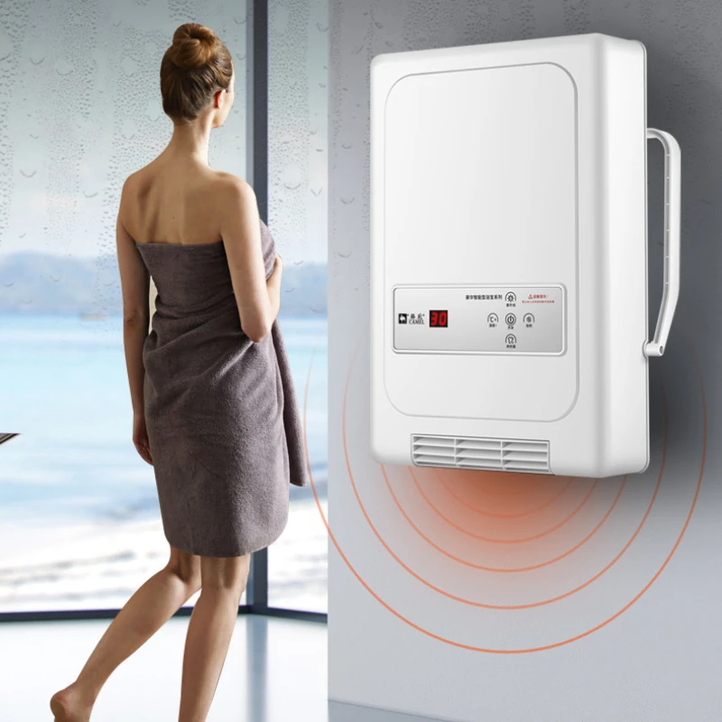 Intelligent Touch Heaters IPX2 Waterproof Bathroom Multifunctional Wall  Heater Dehumidification Dry Clothes Fan Heater - AliExpress