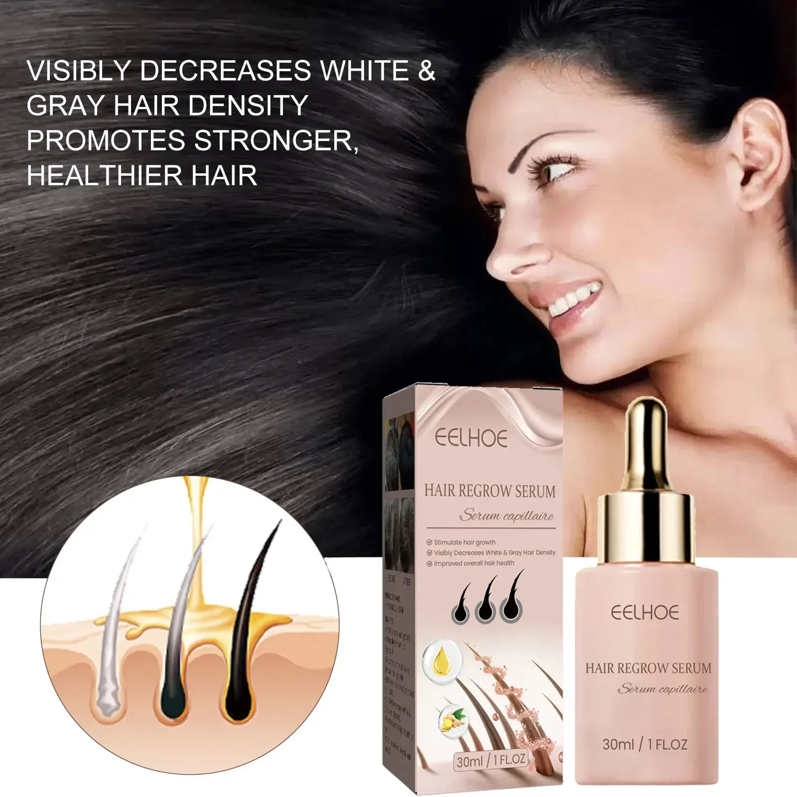 Fast Hair Growth Serum for Thinning Hair