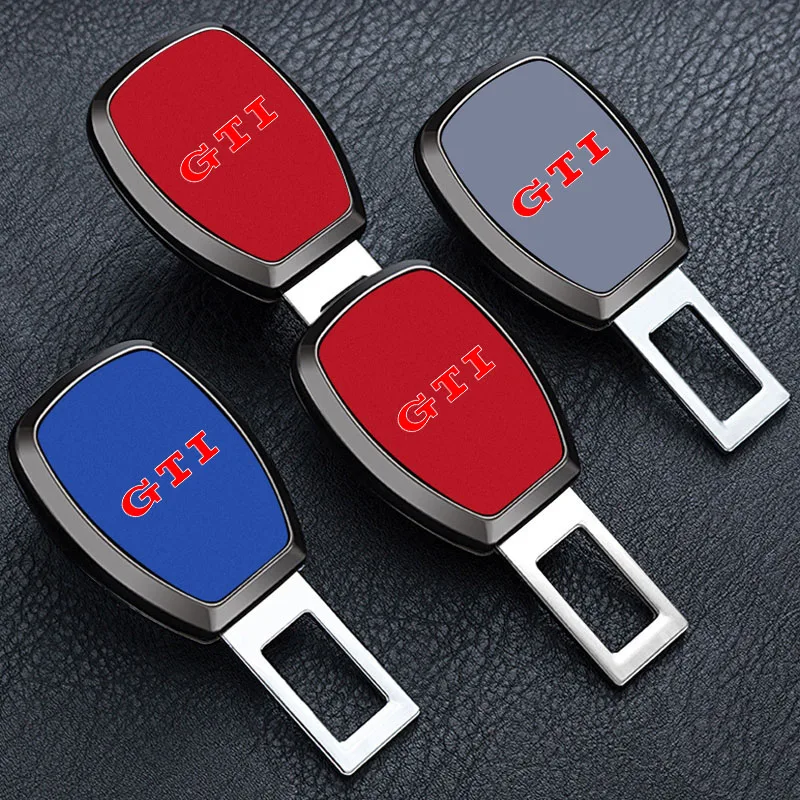 차량 안전벨트 클립 연장기 안전벨트 연장 플러그 엠블럼 (폭스바겐 GTI 폴로 파사트 B5 B6 B7 T4 T5 골프 4 5 6 티구안 제타 용)