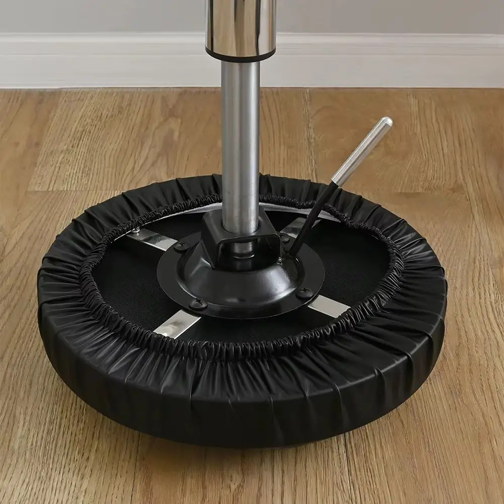 1 Stück PU-Leder-Stuhl-Sitzbezug mit elastischen Bändern, Schonbezug, runder Stuhlbezug, All-Inclusive, 28–40 cm, Hocker-Sitzkissenbezug – Detail 17