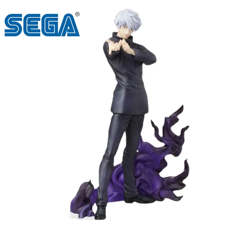 

SEGA Original PM Jujutsu Kaisen Gojo Satoru Anime Action Figure Toys For Boys Girls Kids Children Birthday Gifts Collectible