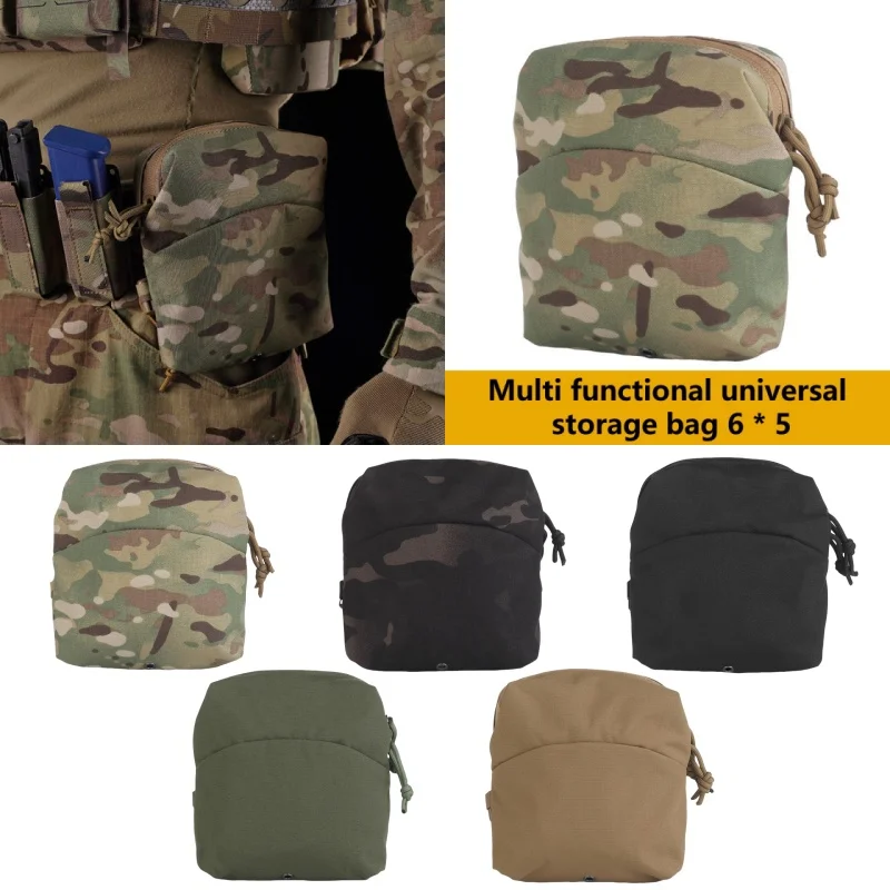 Sac de rangement polyvalent 6x5 MOLLE - Organisation équipement pêche et outdoor
