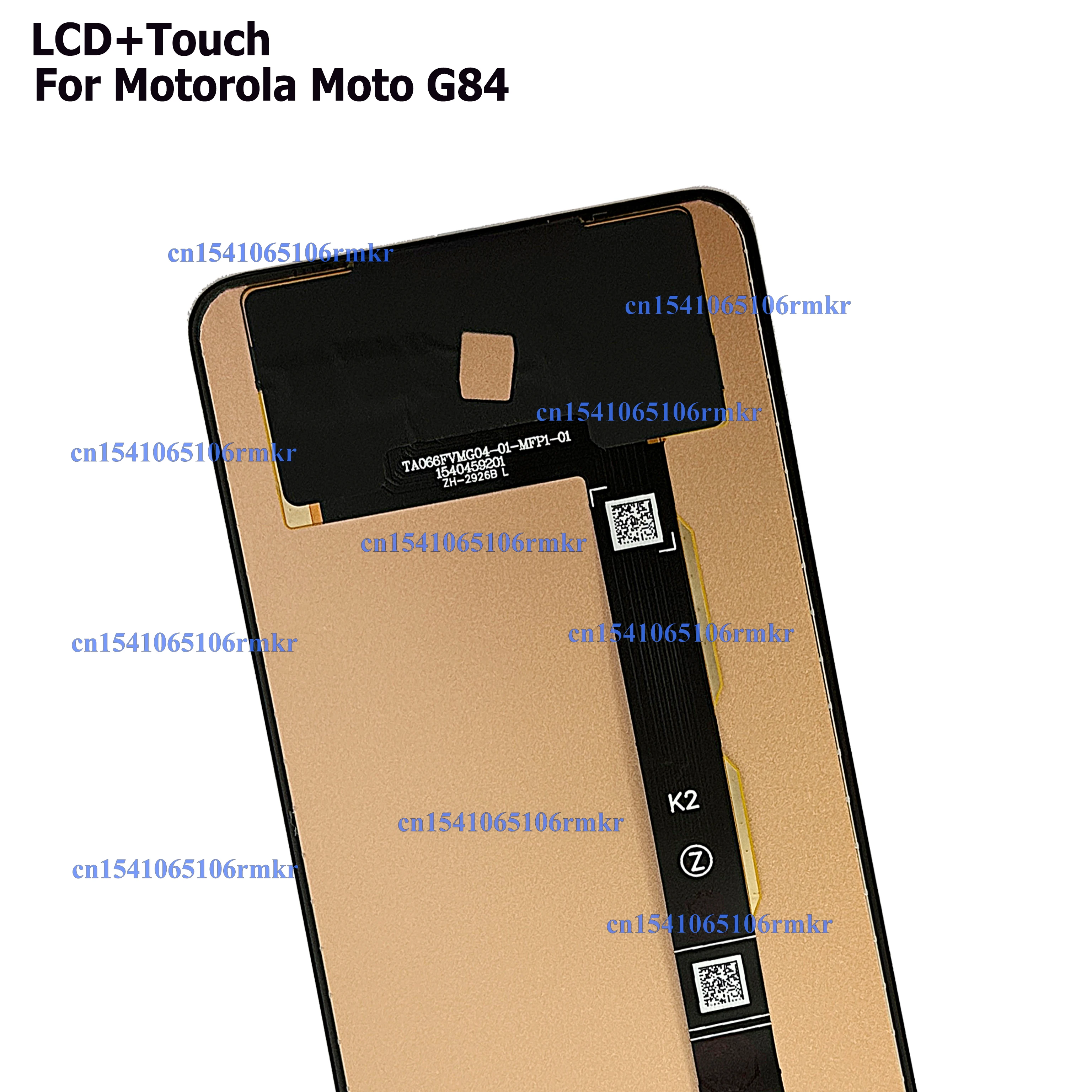 Moto G84 5g Para Moto G84 Pantalla LCD Reemplazo Para Moto G84 Pantalla LCD XT2347, XT2347-1, XT2347-2 LCD Digitalizador Pantalla Tu00e1ctil Piezas De Reparaciu00f3n Motorola 5g