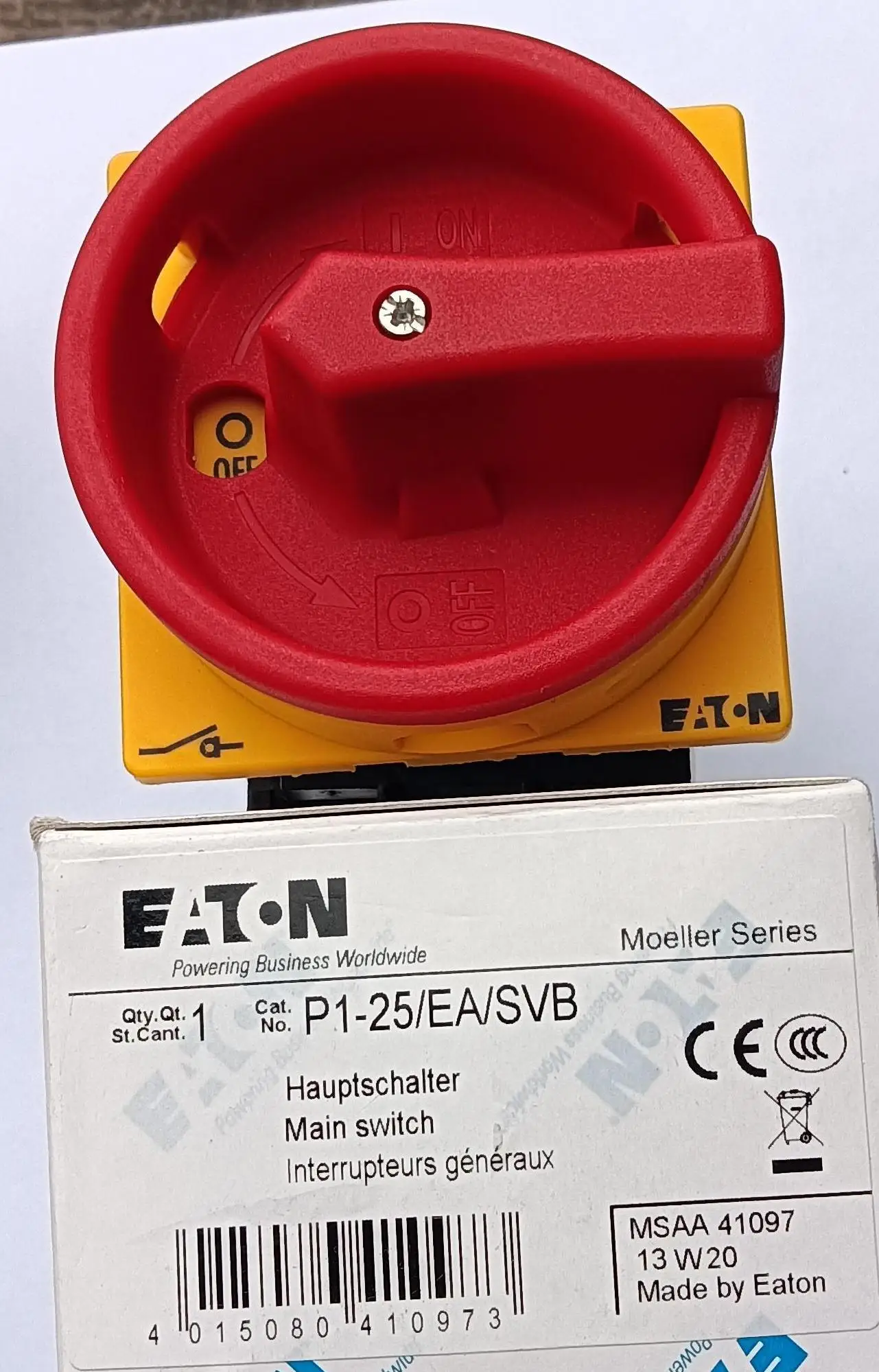 

New original EATON load isolation switch P1-25/EA/SVB