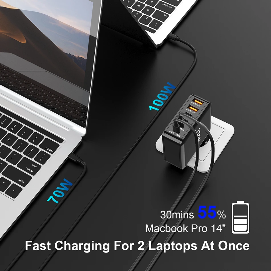Ubigbuy Wall Charger GaN 6-Port