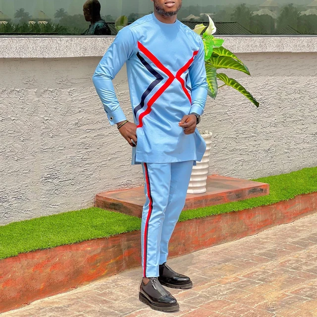 Emeka Long Sleeve Dashiki Outfit - Image 2