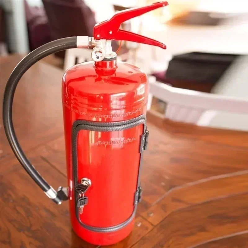 

Подарочный набор, креативный винный бак для огнетушителя 2023, новый мужской ящик для хранения для пожарных, пожарников, Рождественский мини