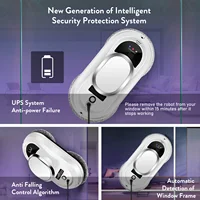 CHOVERY Window Cleaning Robot Vacuum Cleaner with Remote Control Electric Smart Window Glass Cleaner 2